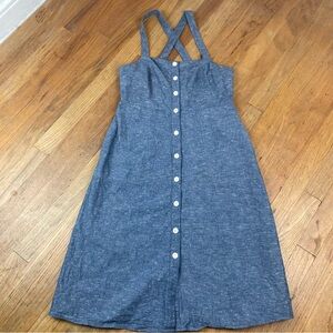 Madewell Dress Button Front size 4